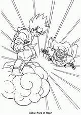 Coloring Piccolo Dragon Ball Goku Flying Pages Dbz Popular Choose Board Coloringhome sketch template