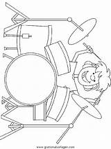 Batteria Schlagzeug Tamburo Drummer Malvorlagen Ausmalen Malvorlage Misti Kategorien Gratismalvorlagen sketch template