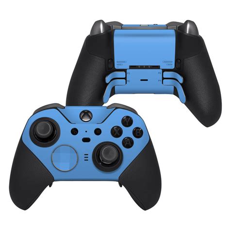 solid state blue xbox elite controller series  skin istyles