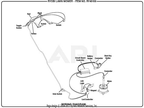 wiring diagram electric lawn mower wiring scan