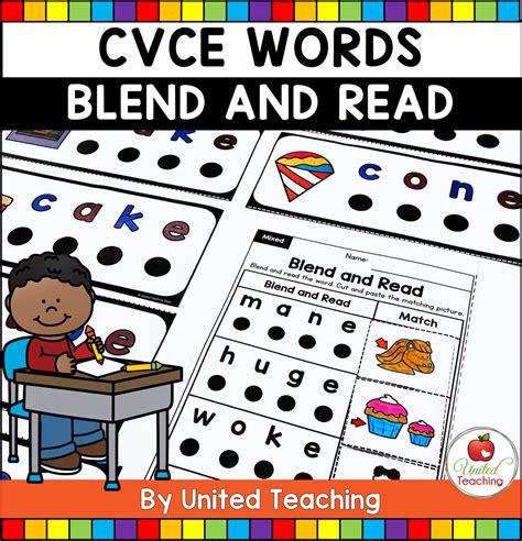 cvce words blend  read united teaching