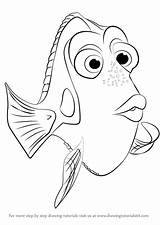 Dory Finding Coloring Draw Drawing Step Nemo Pages Line Clipart Print Clip Cartoon Tutorials Drawingtutorials101 Getdrawings Library Pdf Coloringhome Learn sketch template