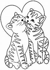 Katze Katzen Malvorlagen Malvorlage Malen Figuren Chats Tiere Eltern Malerei Zeichnungen Katzengesicht sketch template