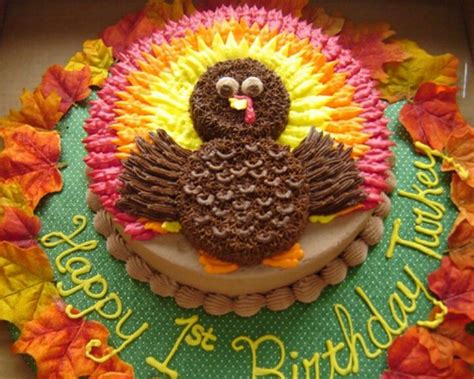 Happy Thanksgiving Thanksgiving Cakes Turkey Cake