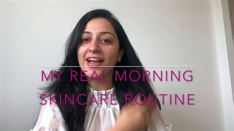 My Everyday Morning Skincare Routine Youtube