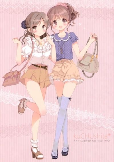 24 Best Ane Sisters Images On Pinterest Anime Girls