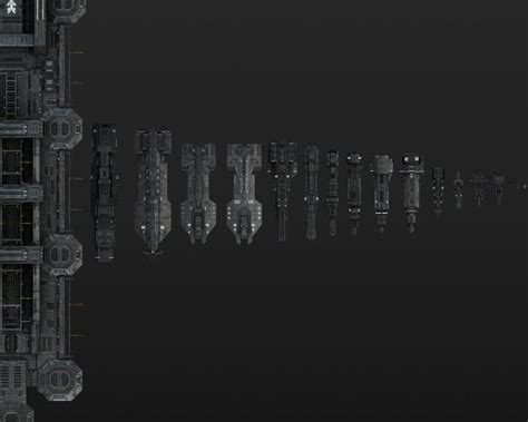 Unsc Ships Comparison Top View Halo Game Halo Series Space Crafts