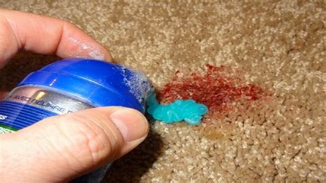 remove blood stains  carpet removing dried blood youtube