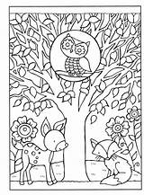 Kleurplaten Volwassenen Herfst Owl Kleuren Downloaden Uitprinten Mandalas sketch template