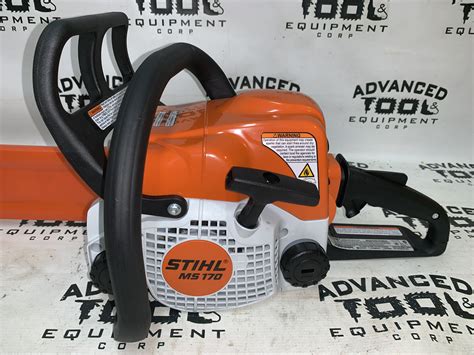 stihl ms  gas powered chainsaw   rollomatic bar ms