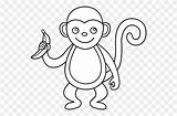 Monkey Clip Clipart Outline Hanging Baby Library Coloring Animal Pages Transparent Clipartmag Flyclipart sketch template