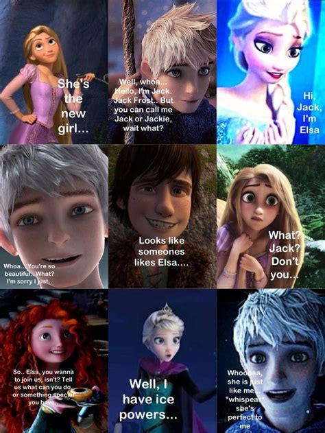 17 Best Elsa And Jack Frost Images On Pinterest Jelsa