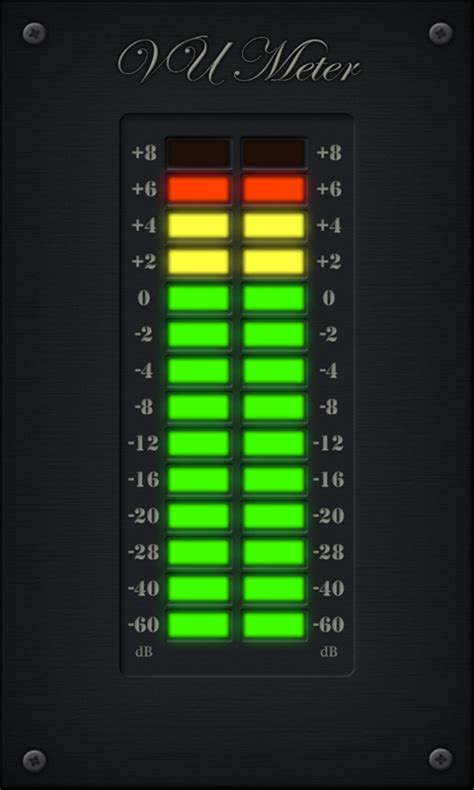 led vu meter android apps  google play