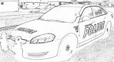 Police Pages Coloring Car Cars Colouring Printable Library Real Clipart sketch template