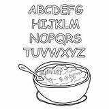 Alphabet Coloring Soup Pages Toddler Will Printable Letters Momjunction Preschool Choose Board Tortoise Kids sketch template