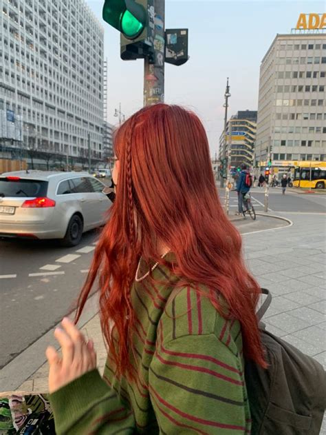 red hair in 2021 in 2021 red hair inspo aesthetic hair hair inspo color