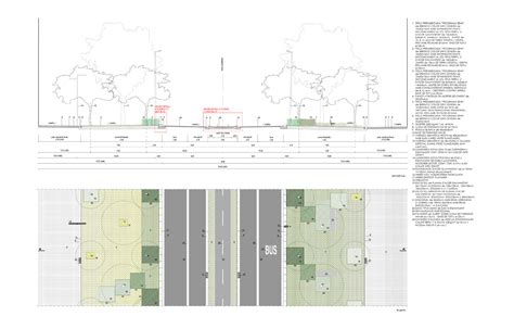 plano de detalles de pavimento segunda fase de la remodelacion del paseo de st joan por lola