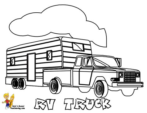 pickup truck coloring pages coloring home