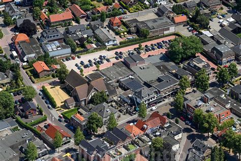 hollandluchtfoto luchtfoto nunspeet centrum