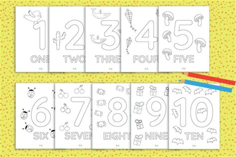 printable numbers coloring pages     learning