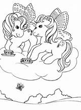 Pony Filly Ausmalbilder Coloring Pages Little Visit Cartoon sketch template