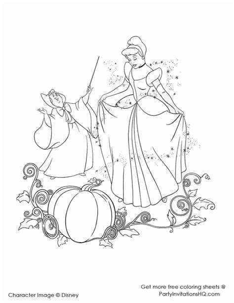 cinderella disney coloring pages  getdrawings