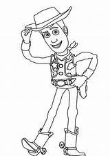 Woody Sheriff Sherif Lightyear Eclair Lune Getcolorings Dvdrip sketch template