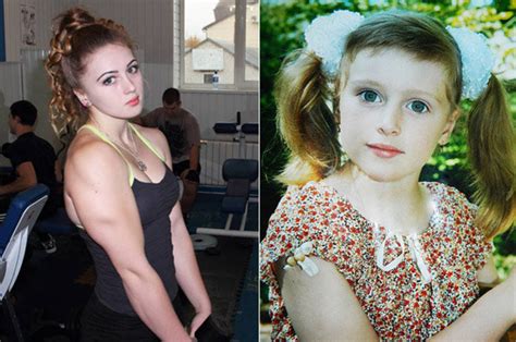 Human Doll Real Life Muscle Barbie Has Doll Face And Hulk