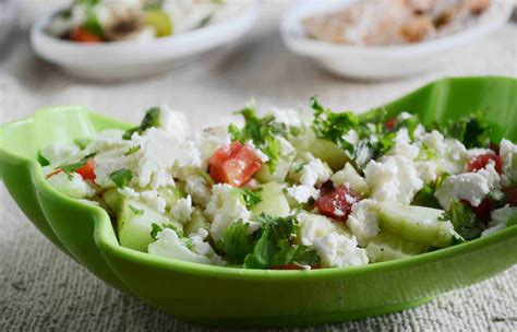 easy feta salad gayathris cook spot