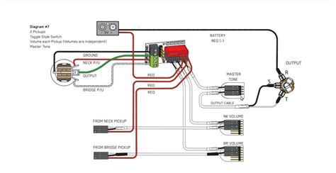 emg wiring diagram  volume  tone switch