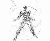 Marvel Nova Capcom Coloring Vs Pages sketch template