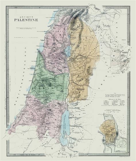 maps  ancient israel