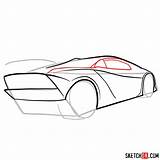 Lamborghini Sesto sketch template