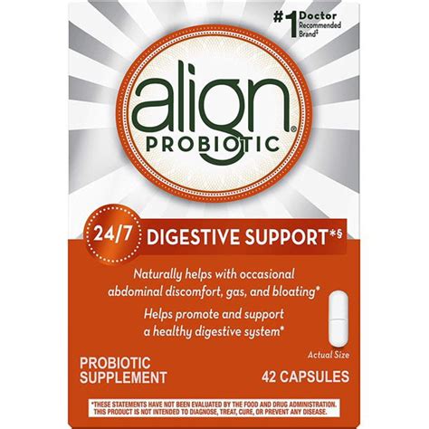 align probiotics probiotic supplement  daily digestive health