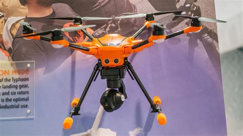 ces  yuneec launches industrial strength typhoon  drone