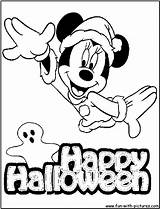 Disney Coloring Halloween Pages Fun Kids sketch template