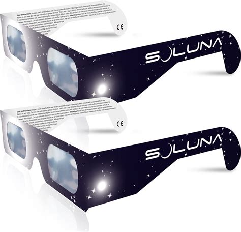 amazoncom solar eclipse glasses aas approved     usa ce  iso certified safe