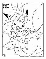 Pikachu Woo Colouring Woojr sketch template