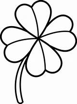 Clover Leaf Four Drawing Coloring Clipart Lineart Line Cliparts Color Three Shamrock Clip Drawings Clipartmag Getdrawings Paintingvalley Tags Designs Library sketch template