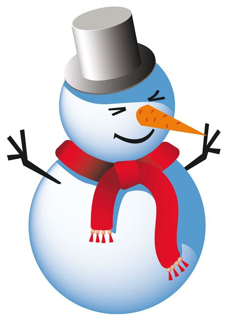 Printable Snowman Clipart