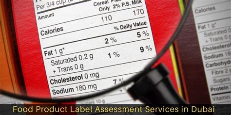food product label assessment services  dubai riz mona