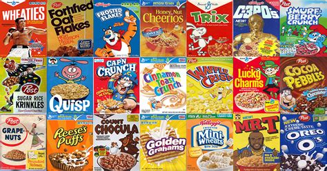 top cereal brands