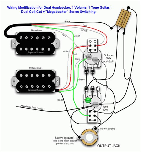 electric guitar wiring diagram  pickup thas siilina