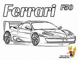 Ferrari Coloringhome Rocket Dessins Coches Gratuit sketch template