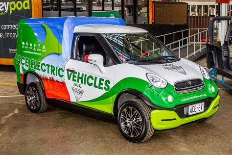 ace cargo van   efficient option  fully electric  mile