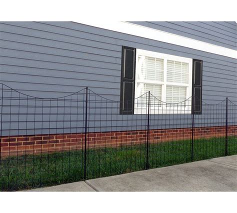 3 5 ft h x 3 ft w garden fence panel garden fence panels metal