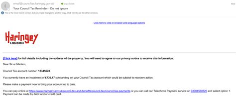 text  email messaging haringey council