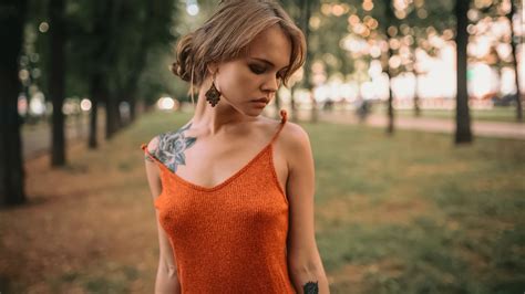 Wallpaper Sunlight Women Outdoors Model Red Anastasia Scheglova