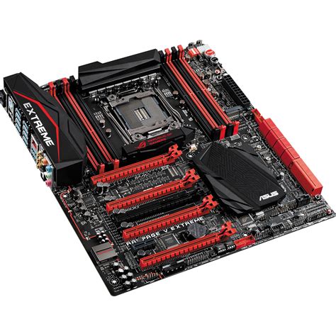 asus intel  motherboard rampage  extreme bh photo video