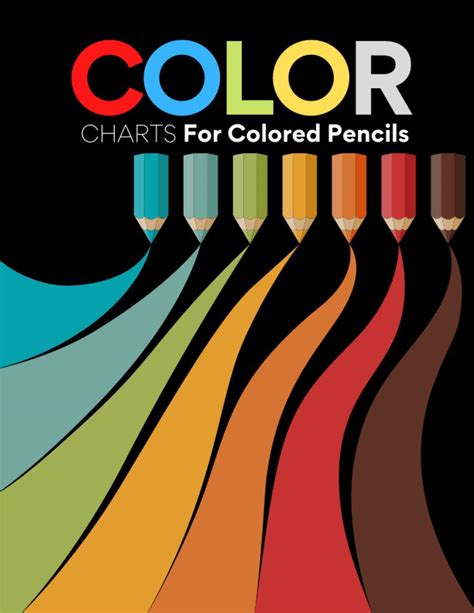 buy color charts  colored pencils large color swatches